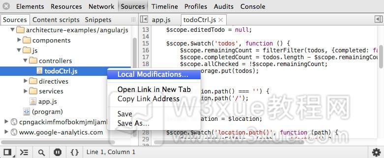 saveas_localmodifications