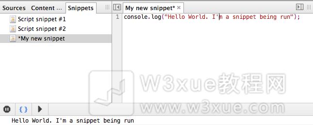 snippets_console